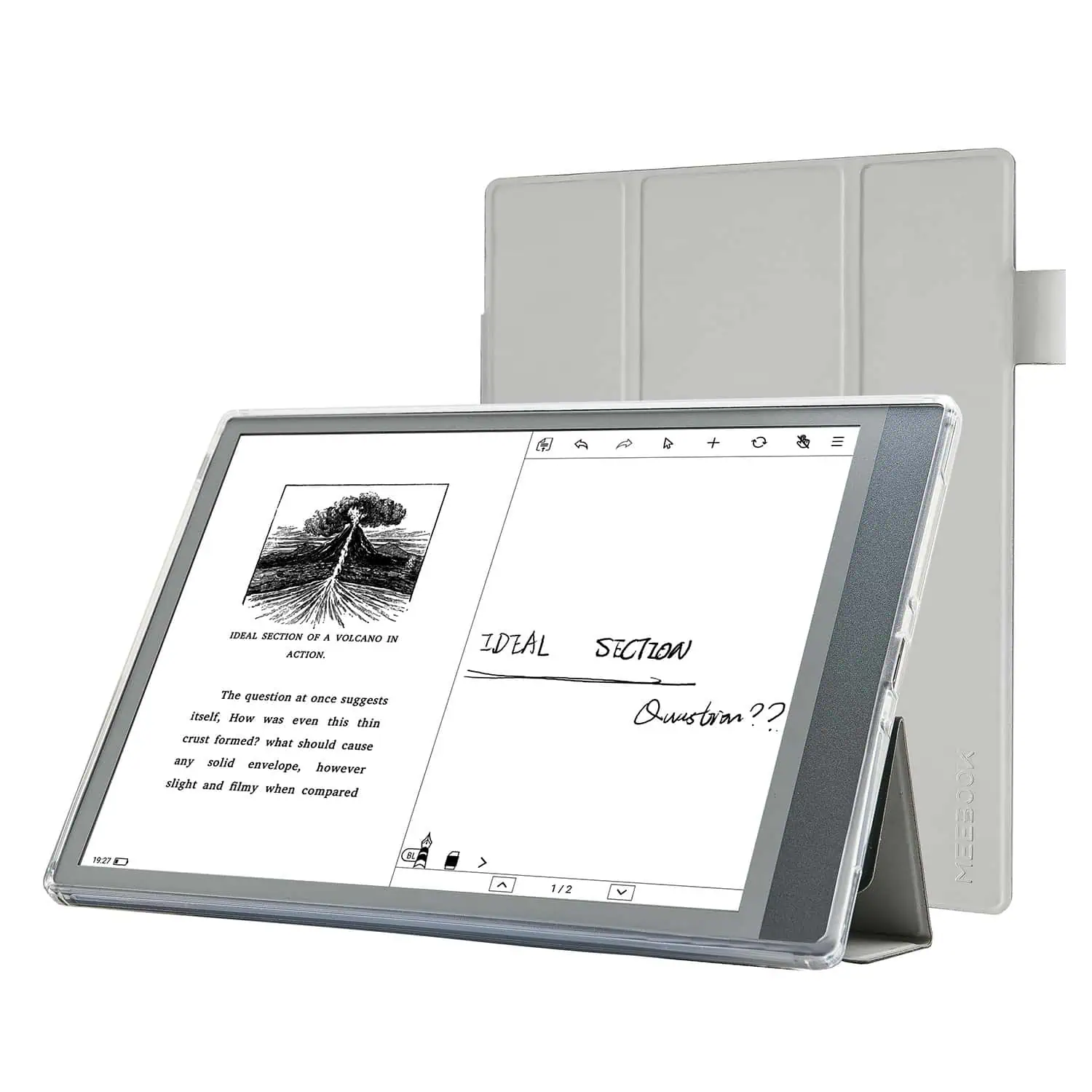 Bao da ốp gập đa năng Meebook M103 thumbnail